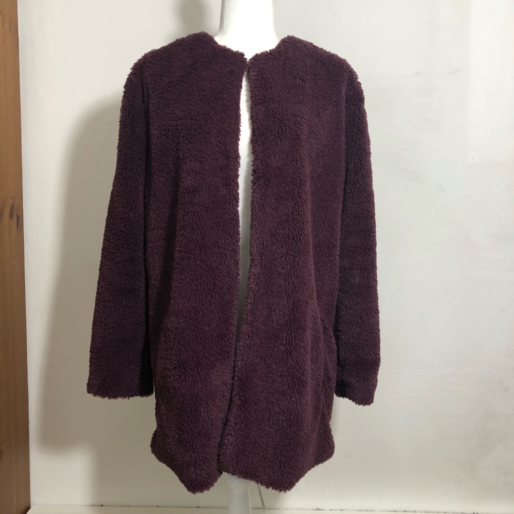 BB Dakota faux furry coat